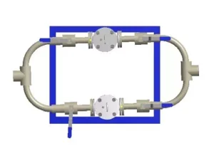 duplex basket strainer filter