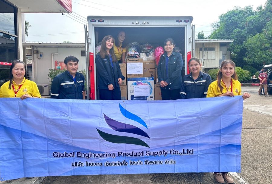 CSR บริจาคสิ่งของช่วยเหลือผู้ประสบภัยน้ำท่วม จังหวัดเชียงราย 2567